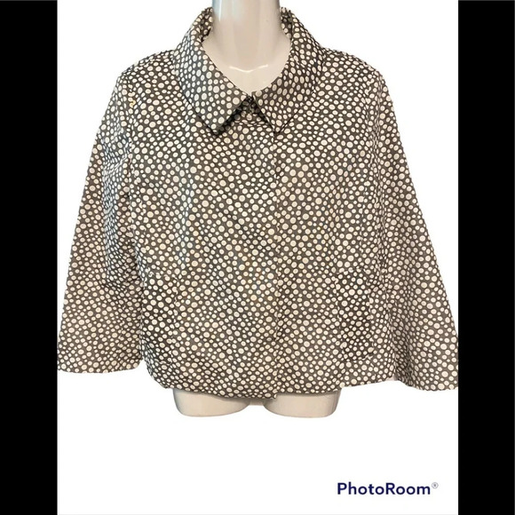 Akris Punto Polka Dot Jacket - Picture 1 of 10